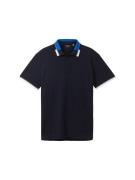 TOM TAILOR Bluser & t-shirts  natblå / lyseblå / offwhite