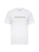 Calvin Klein Bluser & t-shirts  mørkebeige / hvid