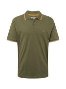 SELECTED HOMME Bluser & t-shirts 'SLHDANTE'  mørkegrøn / orange