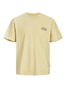 JACK & JONES Bluser & t-shirts 'SEQUOIA'  pastelblå / gul / sort