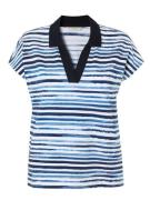 TATUUM Shirts 'AMY'  lyseblå / mørkeblå / hvid