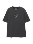 Pull&Bear Bluser & t-shirts  black denim / hvid