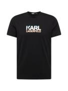 Karl Lagerfeld Bluser & t-shirts  neonblå / orange / sort / hvid