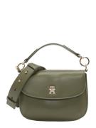 TOMMY HILFIGER Håndtaske 'CHIC'  guld / oliven