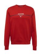 TOMMY HILFIGER Sweatshirt  marin / rubinrød / hvid