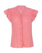 CULTURE Bluse 'Daily'  lys pink