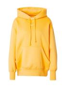 Nike Sportswear Sweatshirt 'Phoenix Fleece'  gul / hvid