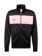 Nike Sportswear Sweatjakke 'AIR'  lyserød / sort / hvid