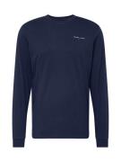 Tommy Jeans Bluser & t-shirts 'LINEAR'  marin / hvid