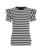 WE Fashion Bluser & t-shirts  sort / hvid