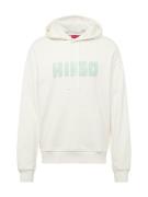 HUGO Sweatshirt 'DIQERIO'  mint / lysegrøn / hvid