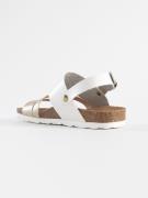 Bayton Sandaler med rem 'Vitoria'  beige / hvid