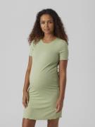 Vero Moda Maternity Kjole  lyseblå / grøn