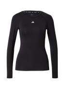 ADIDAS PERFORMANCE Funktionsbluse  sort / hvid