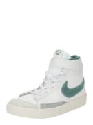 Nike Sportswear Sneakers 'Blazer Mid 77 SE'  cyanblå / hvid