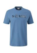 s.Oliver Bluser & t-shirts  blå / mørkeblå / hvid