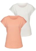 VIVANCE Shirts  orange / hvid