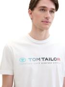 TOM TAILOR Bluser & t-shirts  blandingsfarvet / hvid