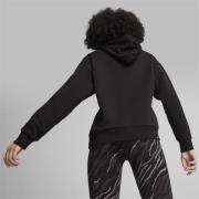PUMA Sportsweatshirt 'Ess'  mørkegrå / sort / sølv