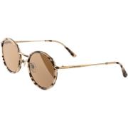 Kapten & Son Solbriller 'Amsterdam Sand Tortoise Brown'  beige / brun-...