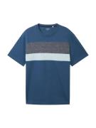 TOM TAILOR Bluser & t-shirts  blå / pastelblå / sort-meleret