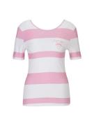 19V69 ITALIA Shirts 'Taira'  gammelrosa / hvid