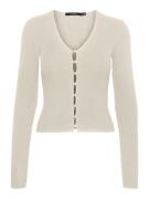 VERO MODA Cardigan ' GOLD '  creme