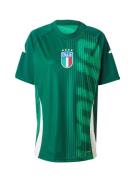 ADIDAS PERFORMANCE Fodboldtrøje 'Italien Prematch EM24'  lyseblå / grø...