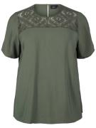 Zizzi Bluse  oliven