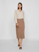 VILA Bluse 'VILucy'  taupe