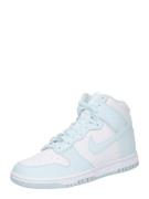 Nike Sportswear Sneaker high 'DUNK'  lyseblå / hvid