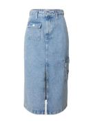 Tommy Jeans Nederdel 'CLAIRE'  blue denim