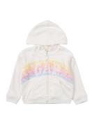 GAP Sweatjakke 'IE RAINBOW'  lyseblå / gul / orange / offwhite