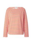 MADS NORGAARD COPENHAGEN Shirts  orange-meleret / hvid