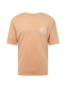 JACK & JONES Bluser & t-shirts 'JPRBLUANTHONY'  lyseorange / hvid