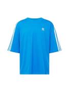 ADIDAS ORIGINALS Bluser & t-shirts 'Adicolor'  azur / hvid