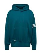 ADIDAS ORIGINALS Sweatshirt 'Neuclassics'  petroleum / hvid