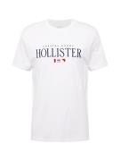 HOLLISTER Bluser & t-shirts 'COASTAL'  marin / rød / hvid