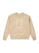 Calvin Klein Jeans Sweatshirt 'HERO'  nude