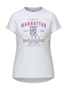 NAME IT Bluser & t-shirts 'VIX'  mint / lilla / fuchsia / hvid