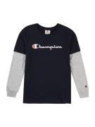 Champion Authentic Athletic Apparel Shirts  navy / grå-meleret / hvid