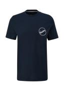 s.Oliver Bluser & t-shirts  navy / hvid