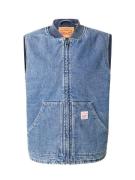 LEVI'S ® Vest 'SANSOME TIGERS EYE'  blue denim