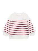 MANGO KIDS Sweatshirt 'CORA'  rød / sort / naturhvid