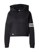 ADIDAS ORIGINALS Sweatshirt 'Neucl'  sort / hvid