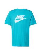 Nike Sportswear Bluser & t-shirts 'FUTURA'  aqua / hvid