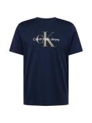 Calvin Klein Jeans Bluser & t-shirts 'Hero'  navy / røggrå / hvid