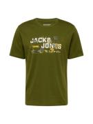 JACK & JONES Bluser & t-shirts  gul / oliven / orange / hvid