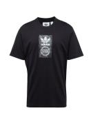 ADIDAS ORIGINALS Bluser & t-shirts  grå / sort / hvid