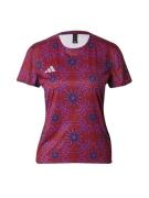 ADIDAS PERFORMANCE Funktionsbluse 'FARM'  lilla / lyselilla / rød / hv...